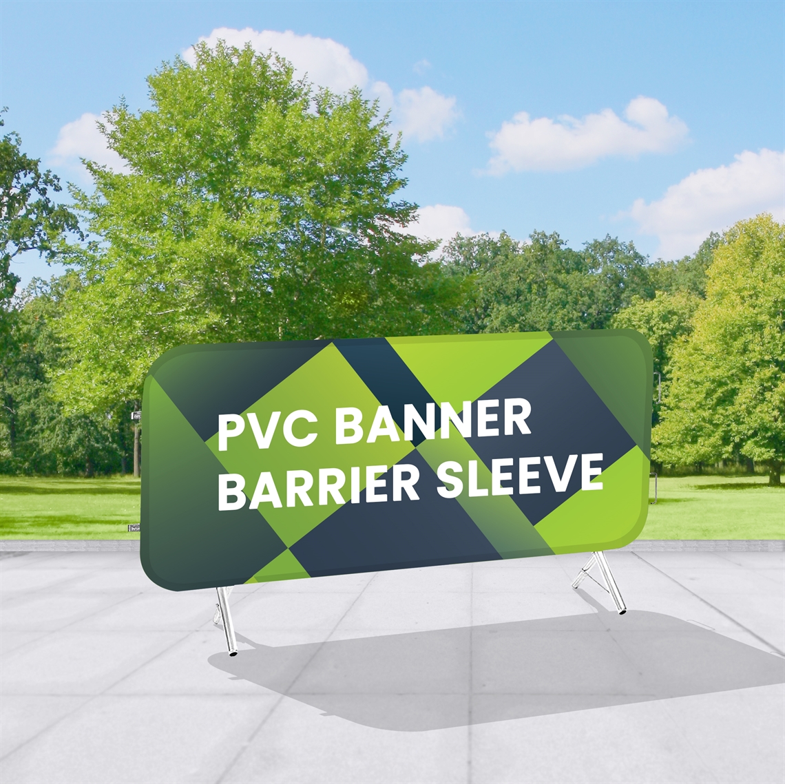 Show details for PVC Banner Barrier Sleeve
