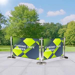 Show details for Chrome Cafe Barrier