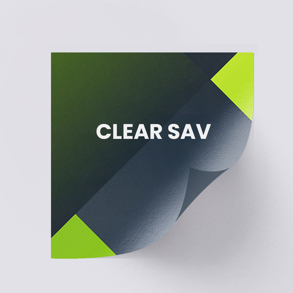 Show details for Clear SAV