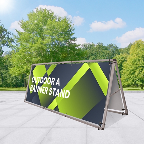 Show details for Outdoor A Banner Stand