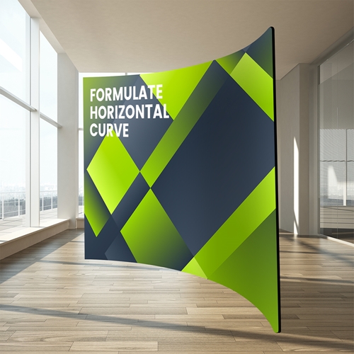 Show details for Formulate Curved Fabric Backwall
