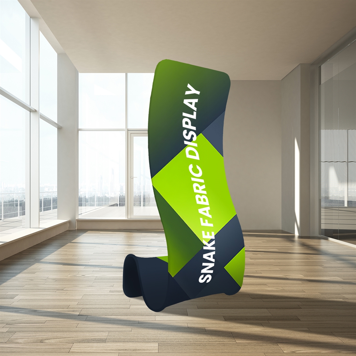 Show details for Snake Fabric Display