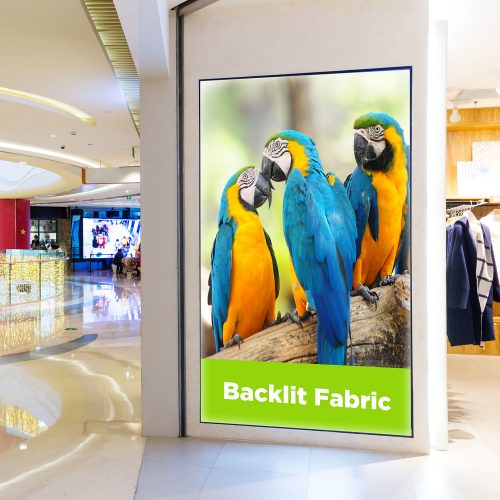 Backlit Printed Fabric Display - The Big Display Company