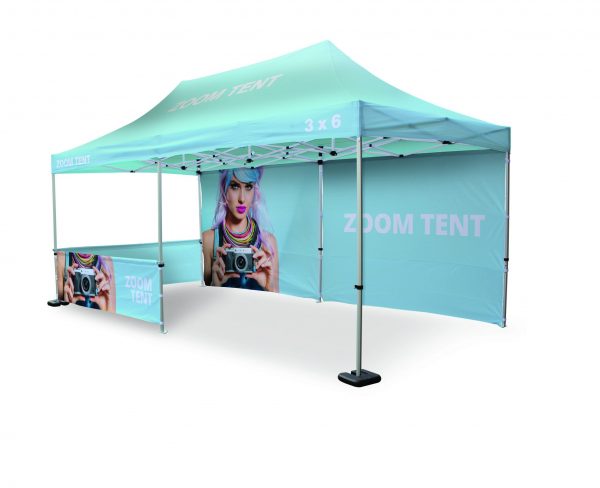 Printed Outdoor Gazebos 3x6 - The Big Display Company