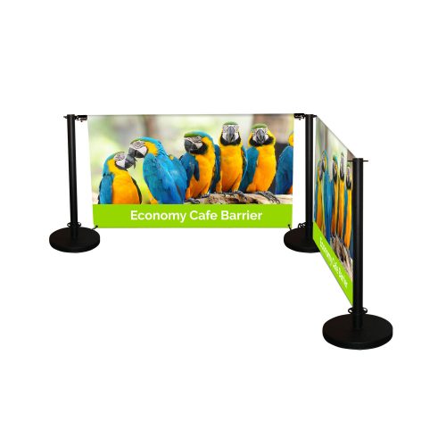 Economy Cafe Barrier - The Big Display Company