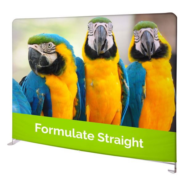 Formulate Straight Fabric Display - The Big Display Company