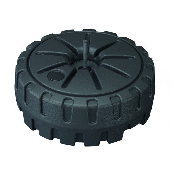 Light Large Flag Tire Base - The Big Display Company