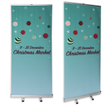 Christmas Mosquito Pull Up Banner - The Big Display Company